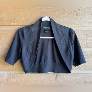 WHBM Bolaro cropped shrug wrap. Size M. EUC